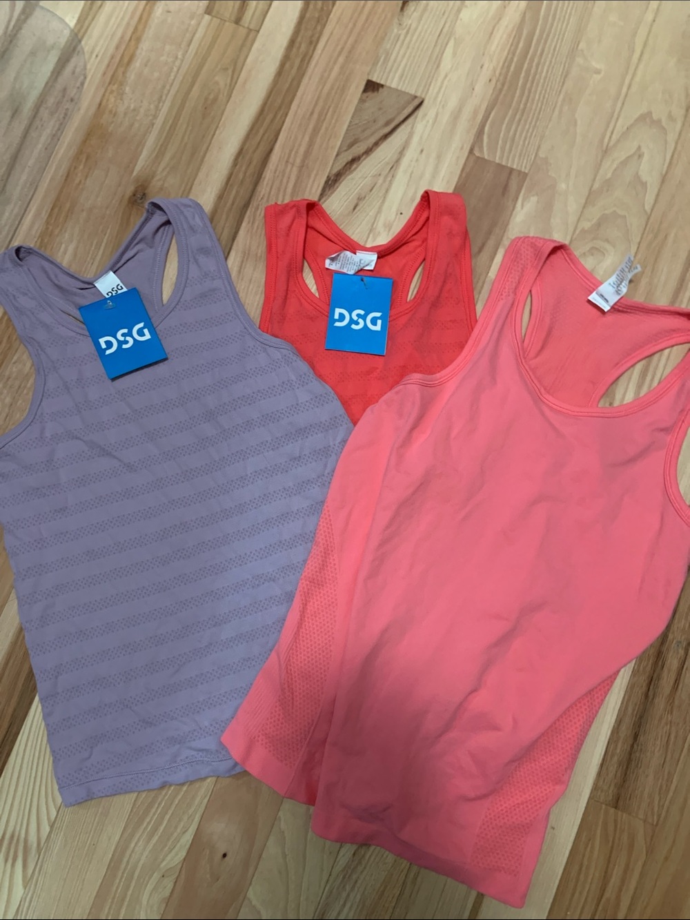 Racerback Tank Top Bundle of 3 size Girls Small NWT